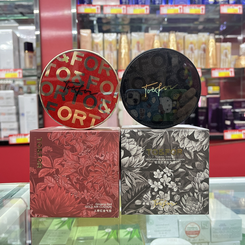 Tofor Air Cushion Ginseng Red Gold Matte Air Cushion Snow Lotus Black Gold Water Gloss Air Cushion Concealer Powder