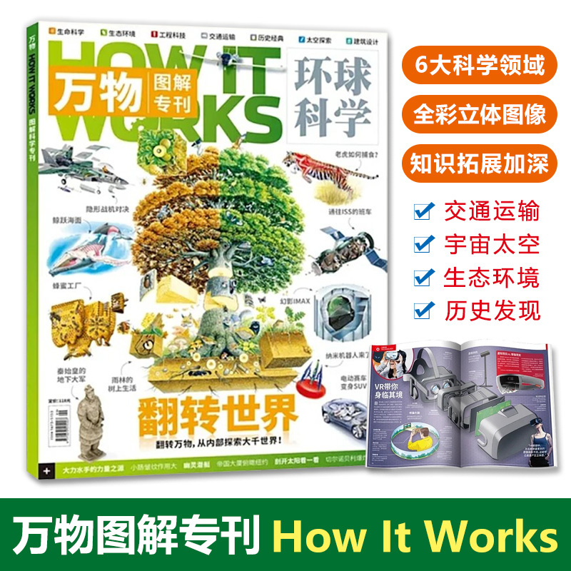 Howitworks Illustrated Special Edition: Children's Reading Series on 6 Major Science Fields to Enhance Science Literacy and Deepen Knowledge of the Human Body, Transportation, Environment, Engineering, Technology, Universe, and Space Howitworks Illustrated Special Edition: Children's Reading Series on 6 Major Science Fields to Enhance Science Literacy and Deepen Knowledge of the Human Body, Transportation, Environment, Engineering, Technology, Universe, and Space