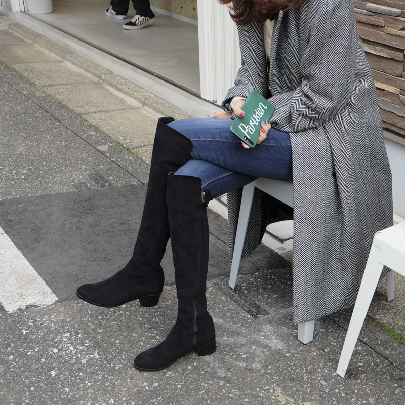 Bottes mi-saison femme en TPR  - Ref 3251088 Image 1