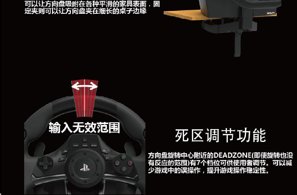 Guangzhou Asian Games HORI gốc PS4 PS3 PC máy tính STEAM 052 Racing Wheel Negara phụ kiện vô lăng chơi game