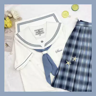 (New collection) Yueye HOUSE * Su Star * Gray-blue three summer clothes