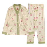 Хлопковая летняя тонкая послеродовая демисезонная пижама для молодой матери для кормящих грудью, осенняя, большой размер, 10 мес.