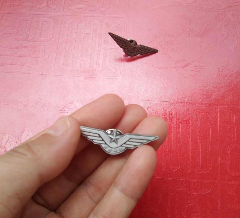 CAAC Retro Flight Badge Mini - type Medal Air Staff Brock Brast Brand