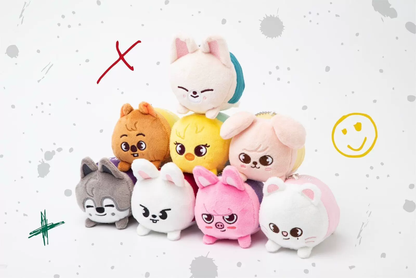 [KZOO поп-аксессуар брелок кукла японская кофейня поп-ап STAY THE VICTORY кукла Ли Лон Фу]