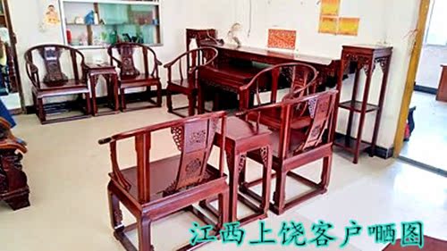 Đồ cũ của elm Zhongtang đồ nội thất gồm bốn bộ gồm sáu bộ mười hai bộ tám bàn cổ tích kết hợp gỗ rắn cổ - Bàn / Bàn bàn gỗ uống trà