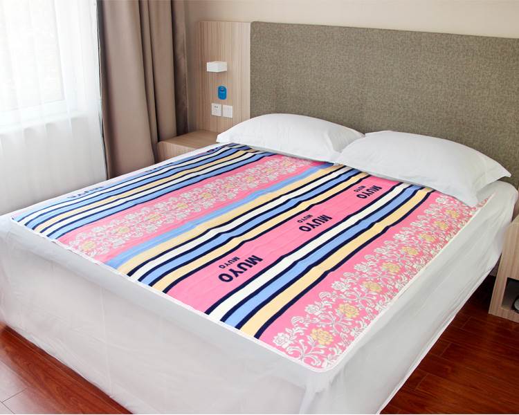 Single Double kiểm soát kép chăn điện nệm điện nhiệt mà không cần sức khỏe bức xạ và an toàn của con đực ẩm nữ ký túc xá sinh viên - Chăn điện mền điện