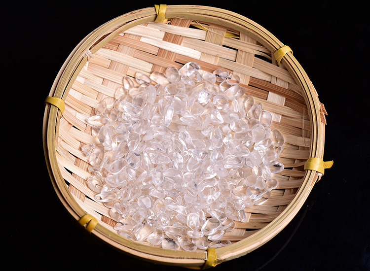 Cửa hàng tự nhiên mờ trắng pha lê sỏi tinh thể đồ trang trí khử màu - Trang trí nội thất dcor phòng ngủ nhỏ không giường