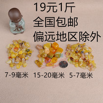 High quality agate Crystal gravel degaussing stone crystal fish tank Crystal pillow for Buddha