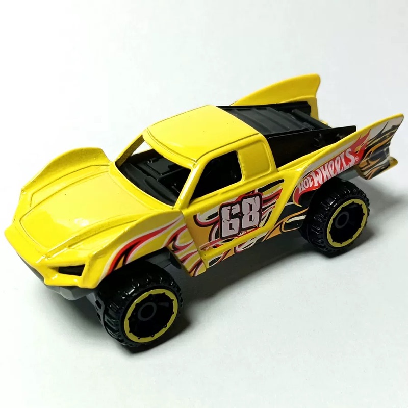 Hotwheels Baja Off-Road Truck Yellow Baja Truck Legendary Gift Box Unique Color Design
