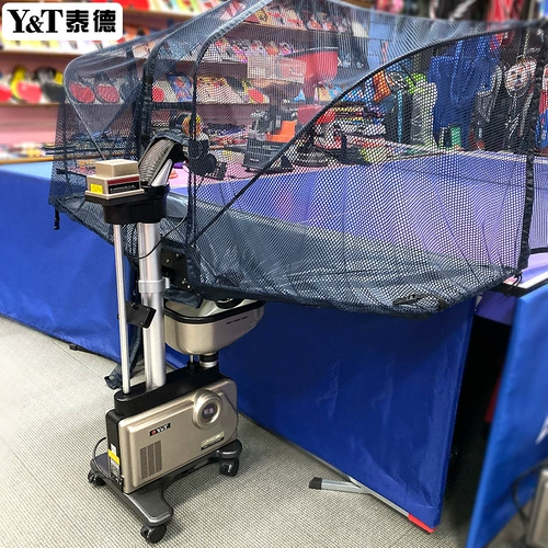 TED Table Tennis Type Machine Автоматический профессиональный тренировочный устройство Пол V-989E2