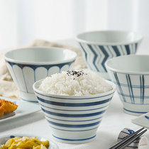 Japanese imported small Bowl Bozo Mei Japanese-style bowls home rice single cute cool cereal breakfast bowl