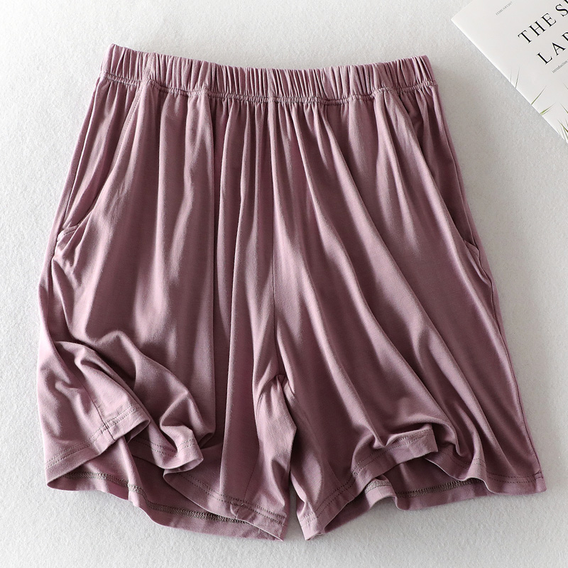 Sleeping Pants Woman Summer Modale Home Shorts Loose Casual 30% Pants Thin BIG CODE SPORTS LADY OUTSIDE WEARING SHORTS-TAOBAO