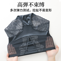 Sanhe clothing (waist cover) light luxury version High waist women lace underwear sexy hip breifs