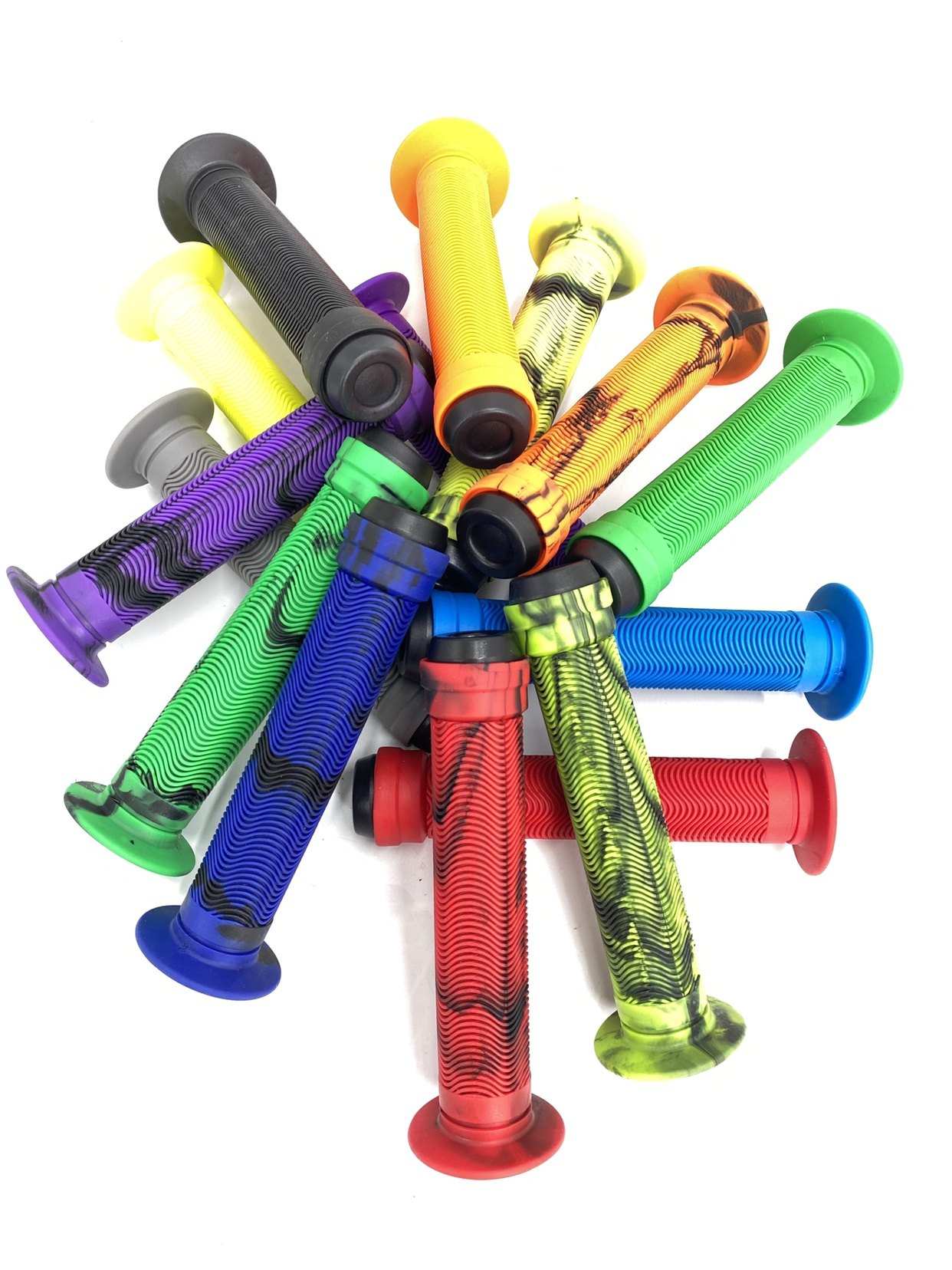 Taiwan brand SAMTEN set BMX dead fly BMX action set bicycle hand grip