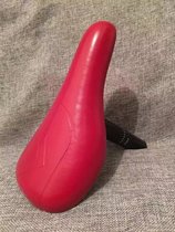 Leather one-piece ultra-light performance car street climbing bmx 25 4 colorful sitting bag saddle cushion