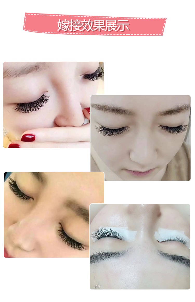 Camellia Lông mi Ghép Cây trồng Nước Mane Siêu mềm Hoa giả Lông mi Nữ Phong cách tự nhiên Rễ mềm và dày - Lông mi giả long mi gia