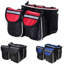 Bike Front Bag Mountain Bike Beam Bag Saddle Bag Riding upper tube bag Four-in-more than one functional mobile phone storage shoulder bag