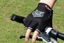 Mountain Bike Gloves Riding Kit Fox Head Half Finger Breathable Glove Row Gloves Half Finger Short Finger Glove