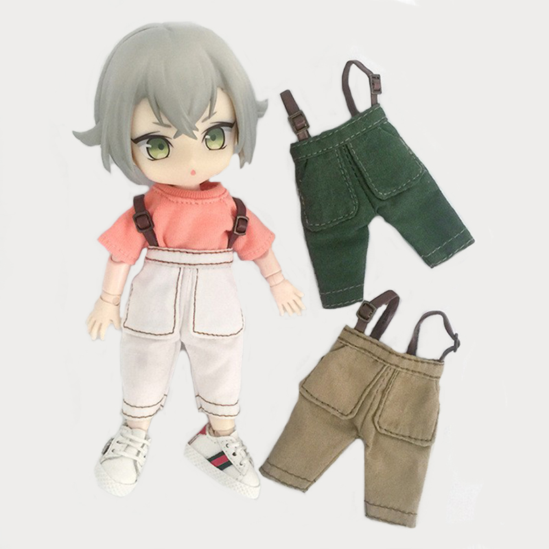 ob11 Doll Clothes Pocket Baby Pants bjd trousers jasmine GSC soft pottery model doll repair pants