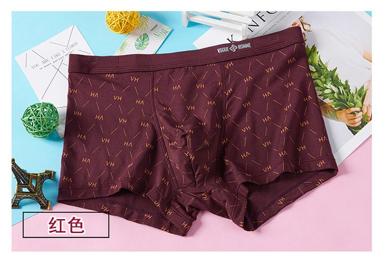 Full 4 nam chính thức thành thị phương thức thư tiếng Anh thoáng khí thoải mái quần đùi nam quan lot ren 