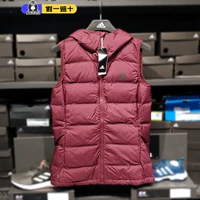 Adidas, жилет с пухом, демисезонный дорожный спортивный костюм, удерживающая тепло майка топ, куртка