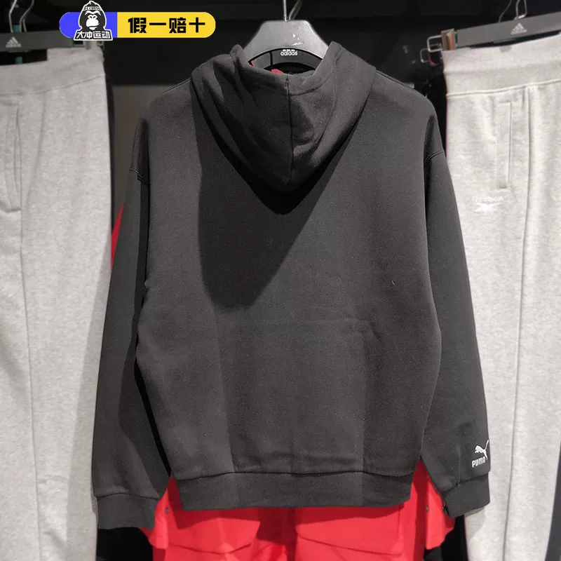 Puma, демисезонный свитшот с капюшоном, комплект, теплый спортивный костюм для отдыха