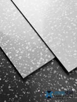 Helen semi-glazed terrazzo tile Guest Restaurant office area gray floor tiles clothing hotel engineering non-slip tiles