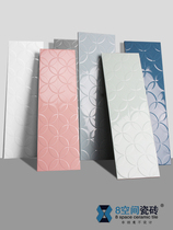 Morandi Nordic kitchen and bathroom wall tiles macaron color tile kitchen bathroom milk tea shop background wall glazed tiles