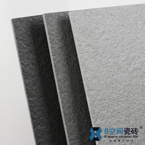 Simple gray tone all-body slate brick 300X600 Tea restaurant bathroom wall brick Garden balcony terrace antique brick