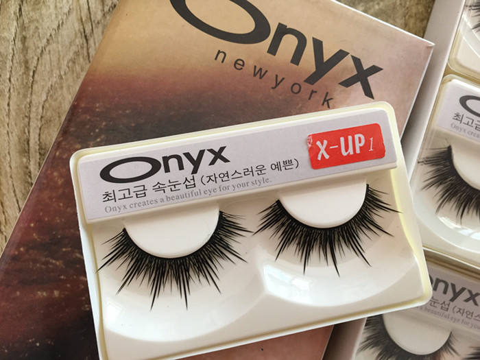 Lông mi mắt Onyx Lông mi giả X-UP1 Lông mi dài tự nhiên Trang điểm dày - Lông mi giả các loại mi giả