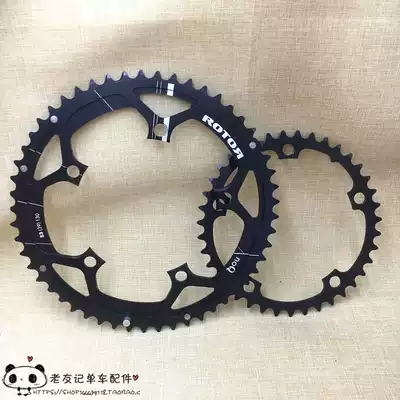 Licensed ROTOR NOQ BCD 110 130 highway round tooth ring Broken wind big tooth plate highway disc disc