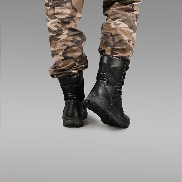 Boots militaires pour homme - porter - Ref 1398032 Image 7