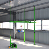 Hoist Home Lift Indoor Crane Small Electric Hoisting Hand Pull Car Miniature Hyacinth Steel Tube Automatic