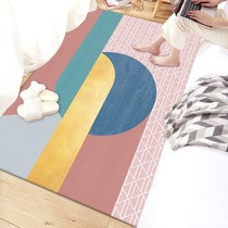 ins wind light and luxurious bedside blanket teen heart rug bedroom balcony floating window full of room cushion with tatami mat