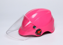 Electric battery car helmet for men and women Summer cute sunscreen safety head hat half helmet Four Seasons Universal Light and detachable