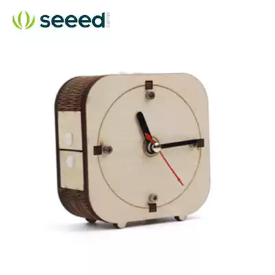 Seeedstudio produced Back in Time Wooden back-in-Time clock