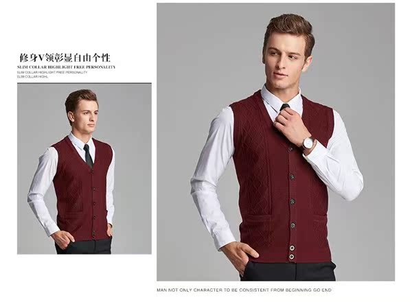 Nam Cực mùa thu đông áo cardigan nam
