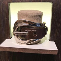 Spanish niche Tide brand Unode50 personality exaggerated cowhide bracelet belt shape men and women