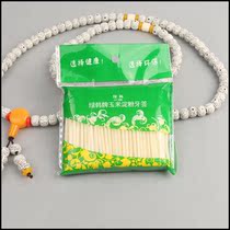 Green and Han can eat eco-friendly toothpick no pigment green upscale corn starch toothpick length 6 5 cm