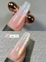 Розовый разбитый ледяной глаз -01