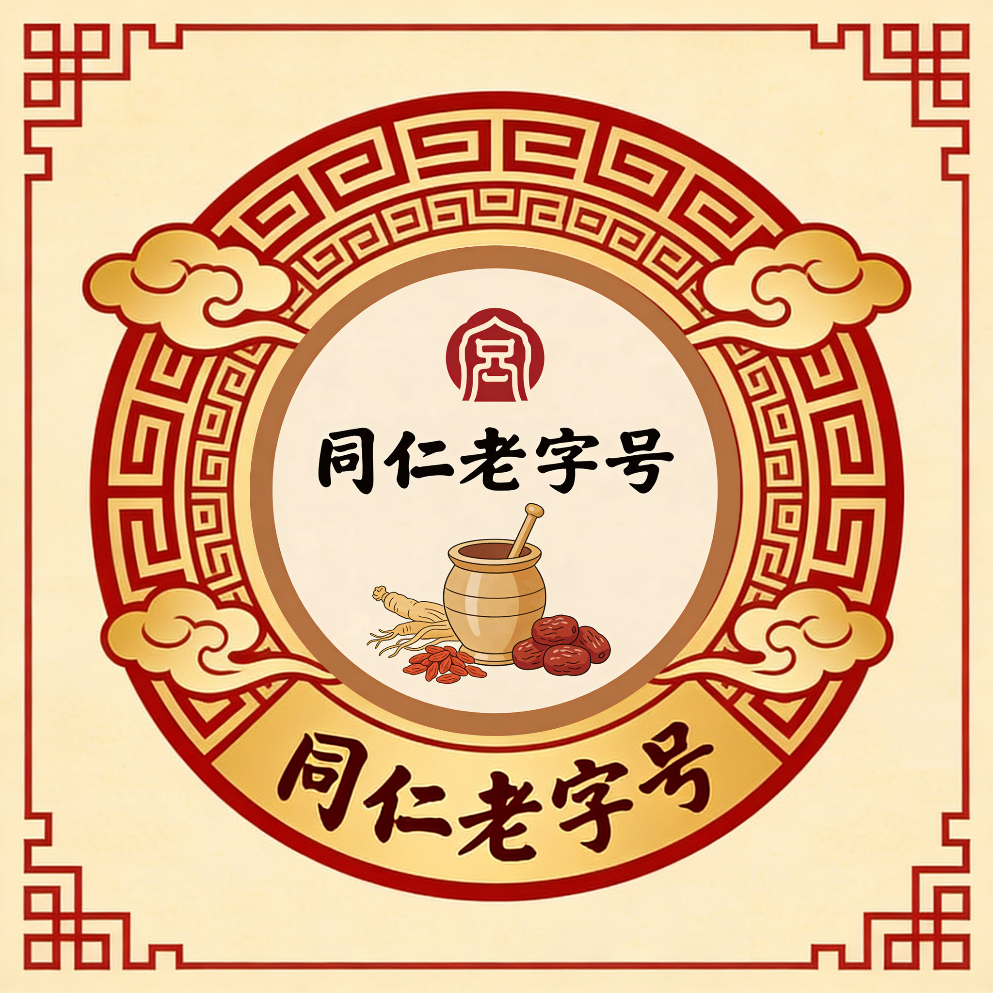 同仁老字号的LOGO