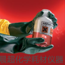 Scorpio 无粉 氯丁橡胶防化手套 350mm |Ansell/安思尔 1打（12副