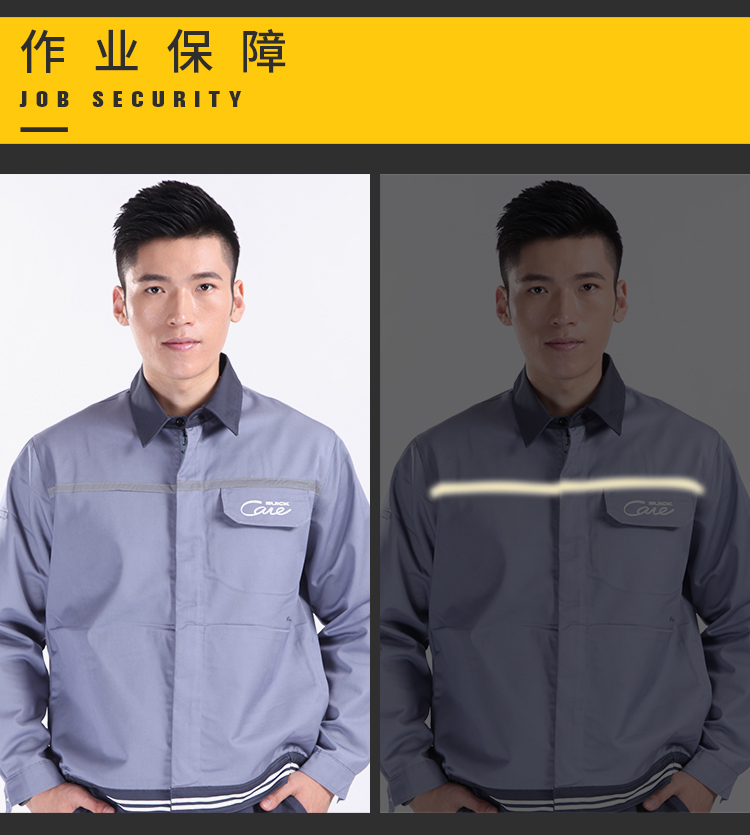 Buick overalls mới phù hợp với xe nam 4S cửa hàng sửa chữa xưởng sửa chữa tay dài máy dịch vụ sửa chữa mùa thu dịch vụ sửa chữa ô tô áo thể thao
