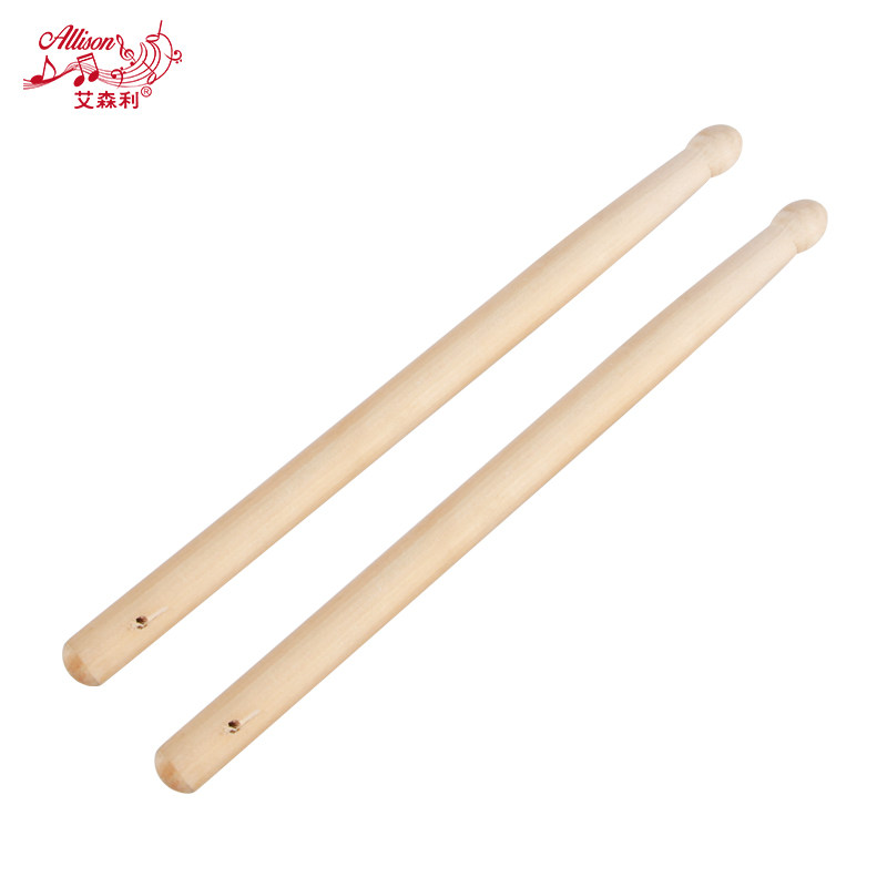 Waist drum stick formula towel solid wood wooden snare drum stick drum hammer drumstick jazz drum stick flat drum stick small hall drum stick Good quality and low price