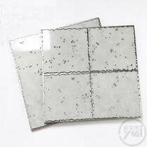 Toilet tile gold-plated gray polycrystalline brick 300*300 TV background wall kitchen tile balcony non-slip floor tiles