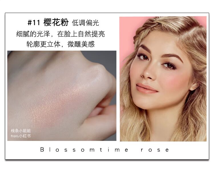 Mỹ Milani dập nổi cánh hoa hồng đỏ mặt chính hãng trang điểm màu nude luộc rouge sáng da - Blush / Cochineal má hồng sivanna colors