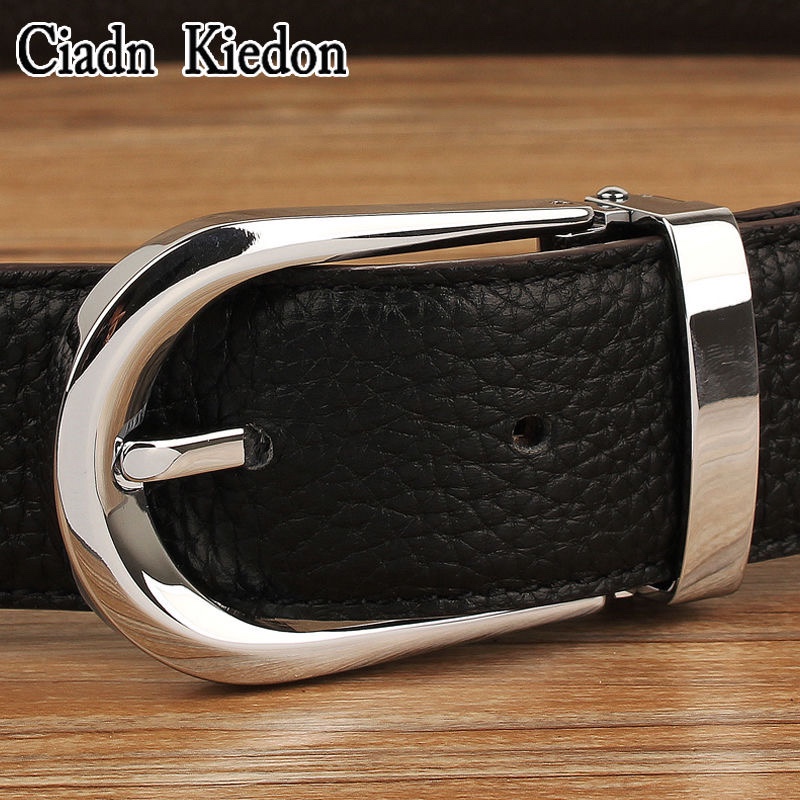 New belt leather male head leather belt belt belt belt belt needle casual fashion pants with lengthening CI42