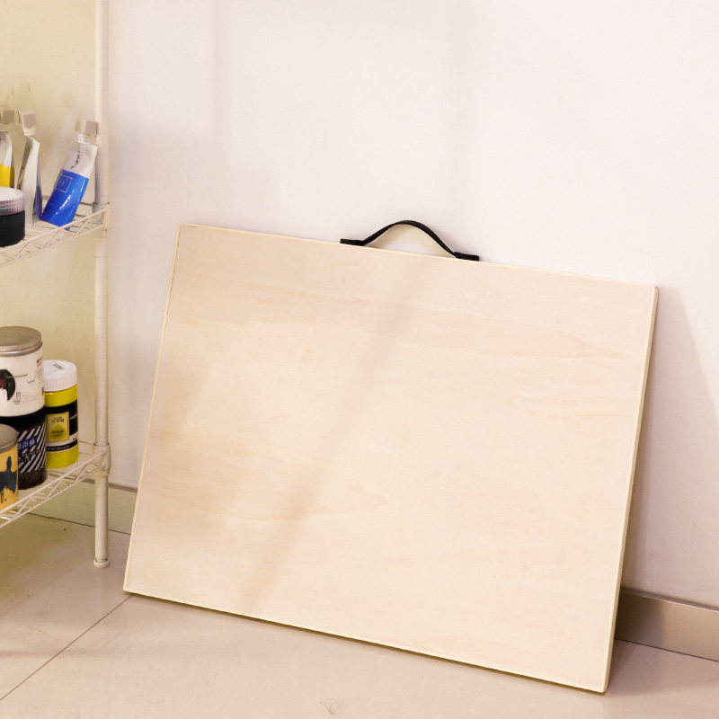 Hand Four Open Drawing Board Hollow Drawing Board Drawing Fine Art Sketching Powder Wood 4K Hand Drawing Board Beginners Painting