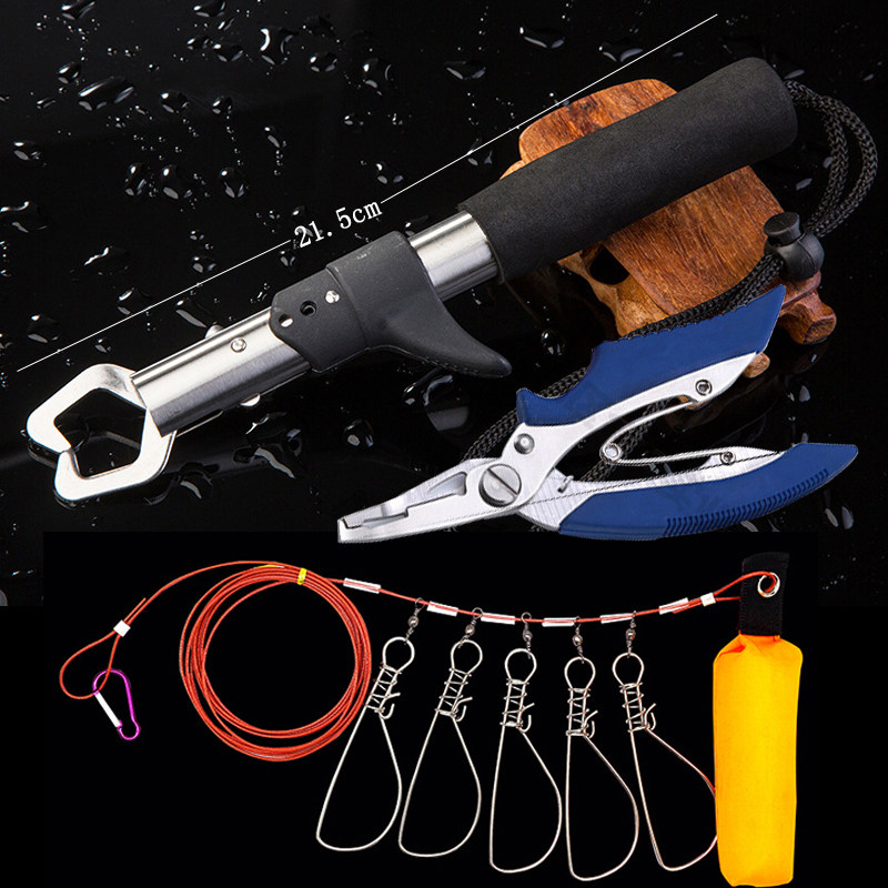 Multifunction belt called with ruler control fisher stainless steel road subpliers to catch fish-way sublock fisher suit