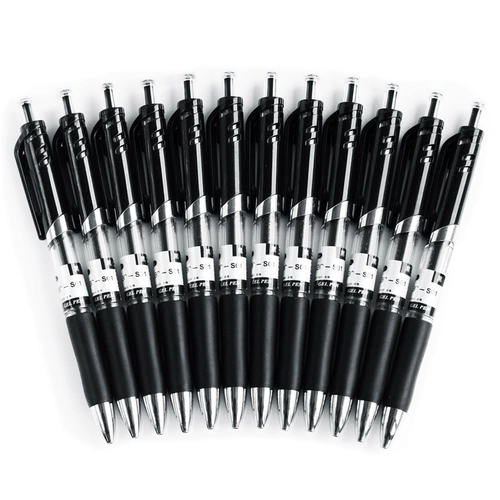 得力 S01 PIN -код 0,5 мм подписывает ручку для ручки ручка Carbon Pen Classic Pend Pen Office Продукты